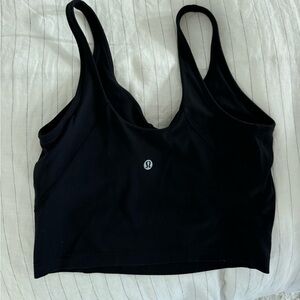 black lululemon align tank size 4